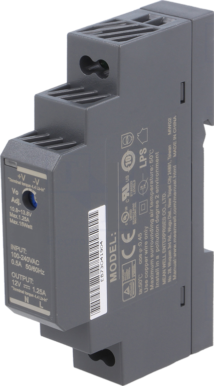 HRF-12/1,25A local power supply for monitors G+