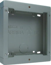 881/AL slim surface box