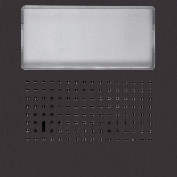 NX1000 BLACK audio / video grille module