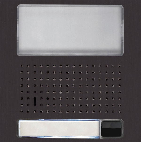 NX1110 BLACK audio / video grille module