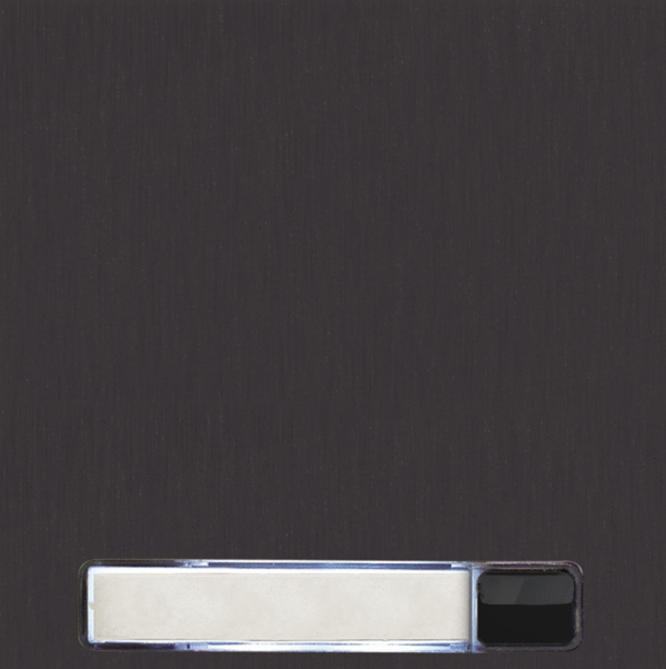 NX3110 BLACK single push button module