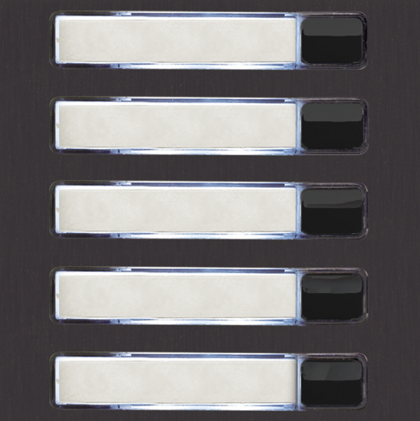 NX3150 BLACK single push button module