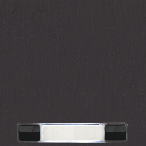 NX3220 BLACK double push button module