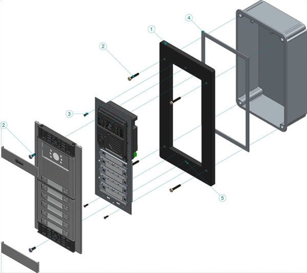 Adapter frame N621 / ROCK