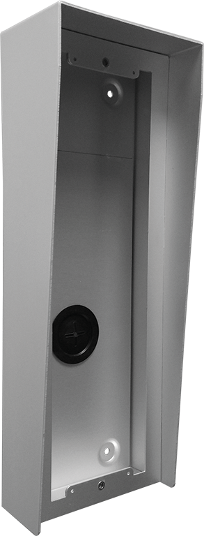 N8741/AL surface box with integrated rain shield