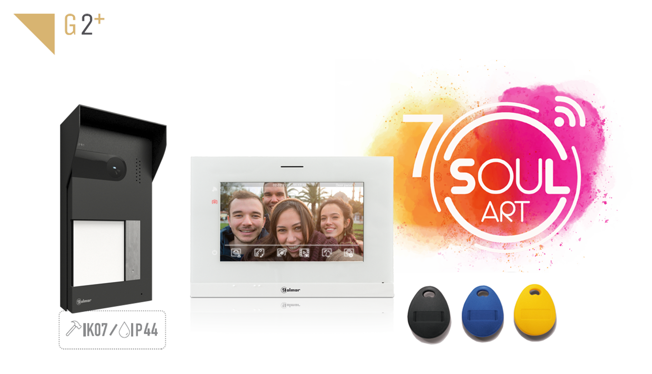 S5110/ART 7W one line video kit with Wifi call forwarding