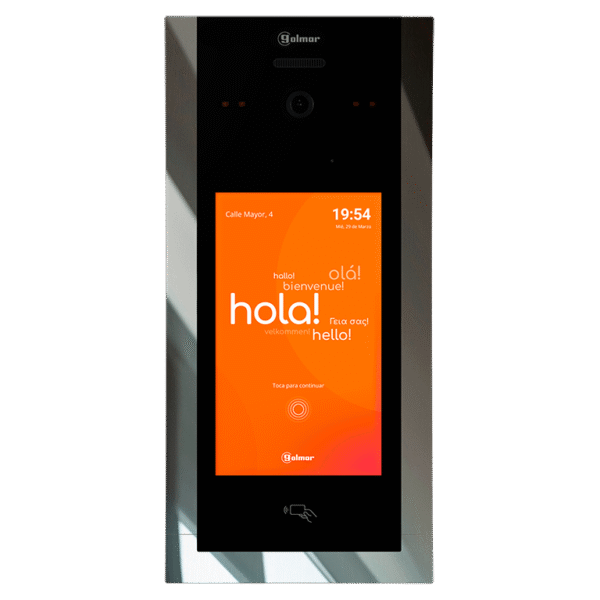 6507/G2+/2SAFE Inox Sixty5 touch panel