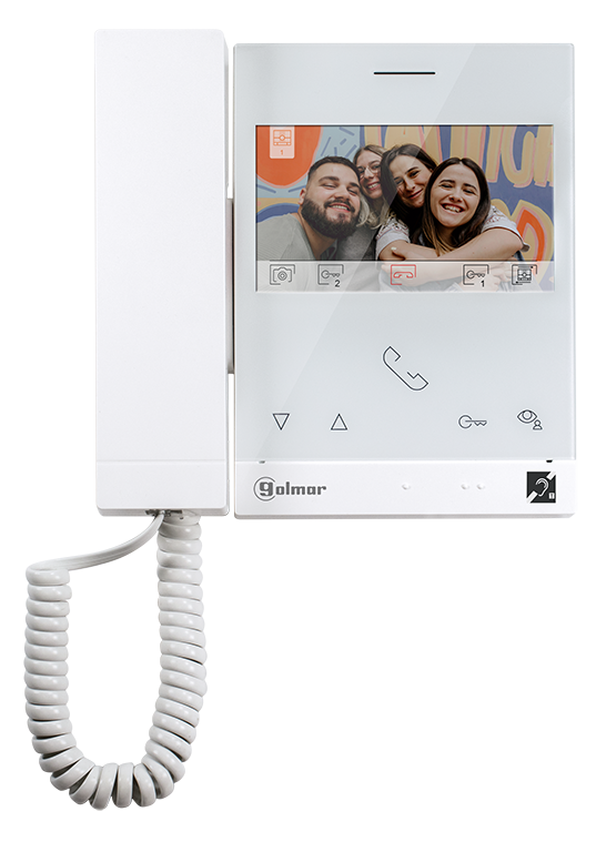 ART 4TH /G+ 4.3" monitor with handset