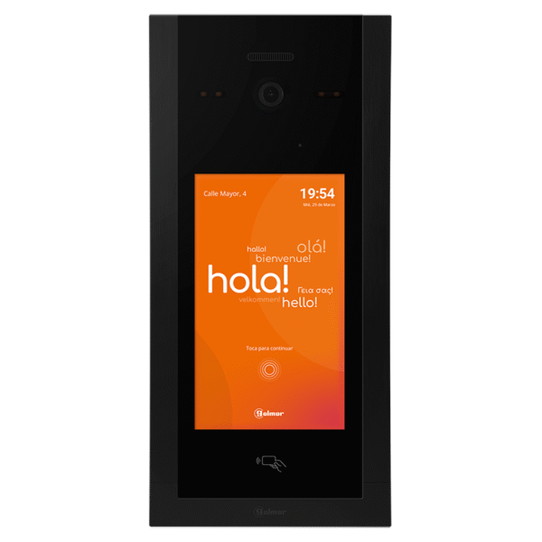 6507/G+/2SAFE Black touch panel