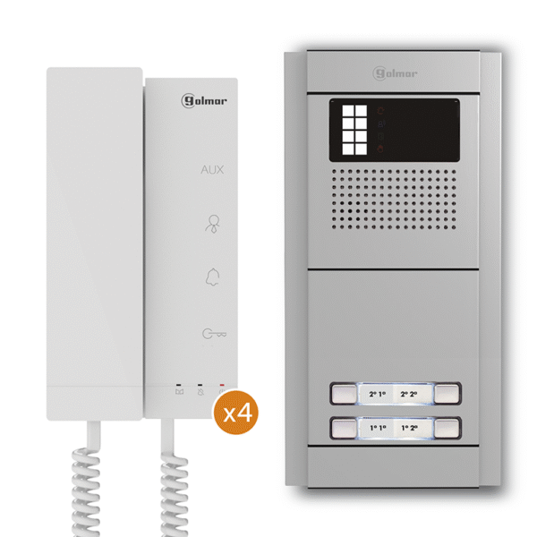 Audio pack for 4 apartments N4204/T-ART 4P