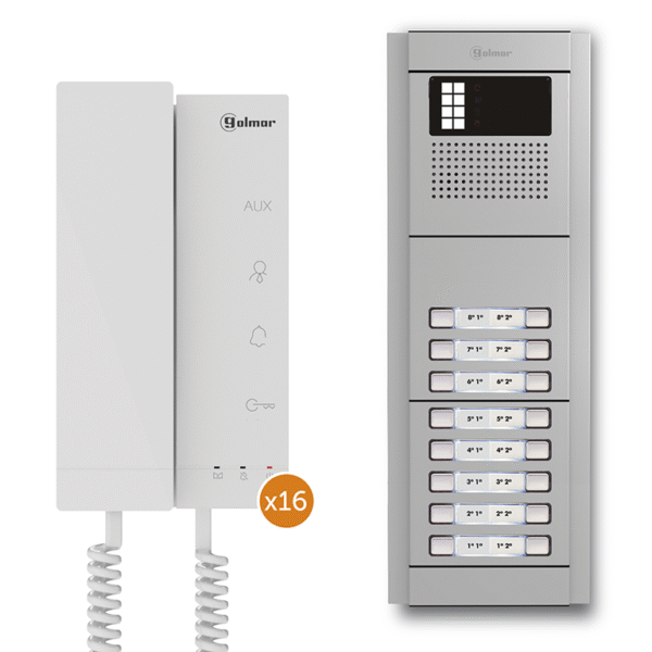 Audio pack for 16 apartments N4216/T-ART 16P