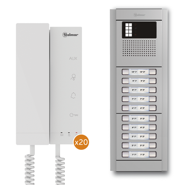 Audio pack for 20 apartments N4220/T-ART 20P