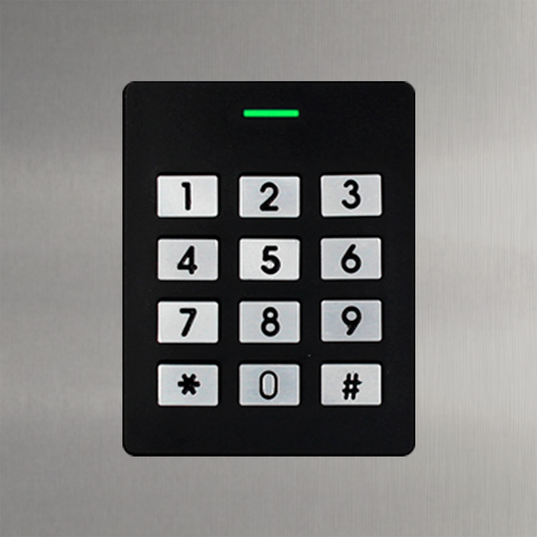 CODEPROX-N reader for Nexa stainless steel panel