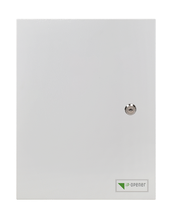 Caja met lica + FA para centrales IP-Opener GM-PSIPOP-S